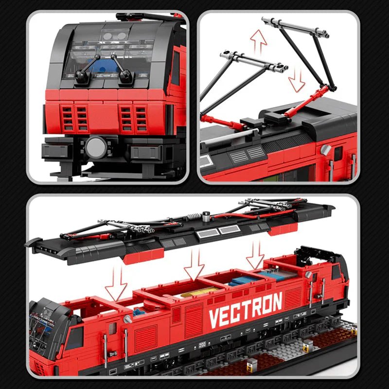 VECTRON ELECTRIC LOCOMOTIVE | 1888PCS - BRICKS LAB