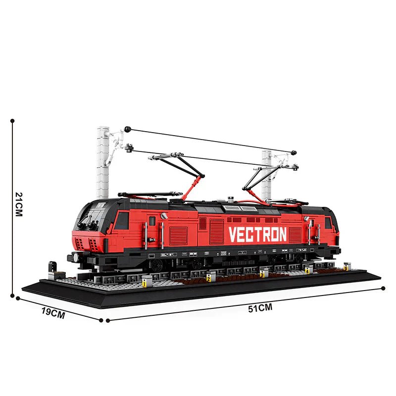 VECTRON ELECTRIC LOCOMOTIVE | 1888PCS - BRICKS LAB