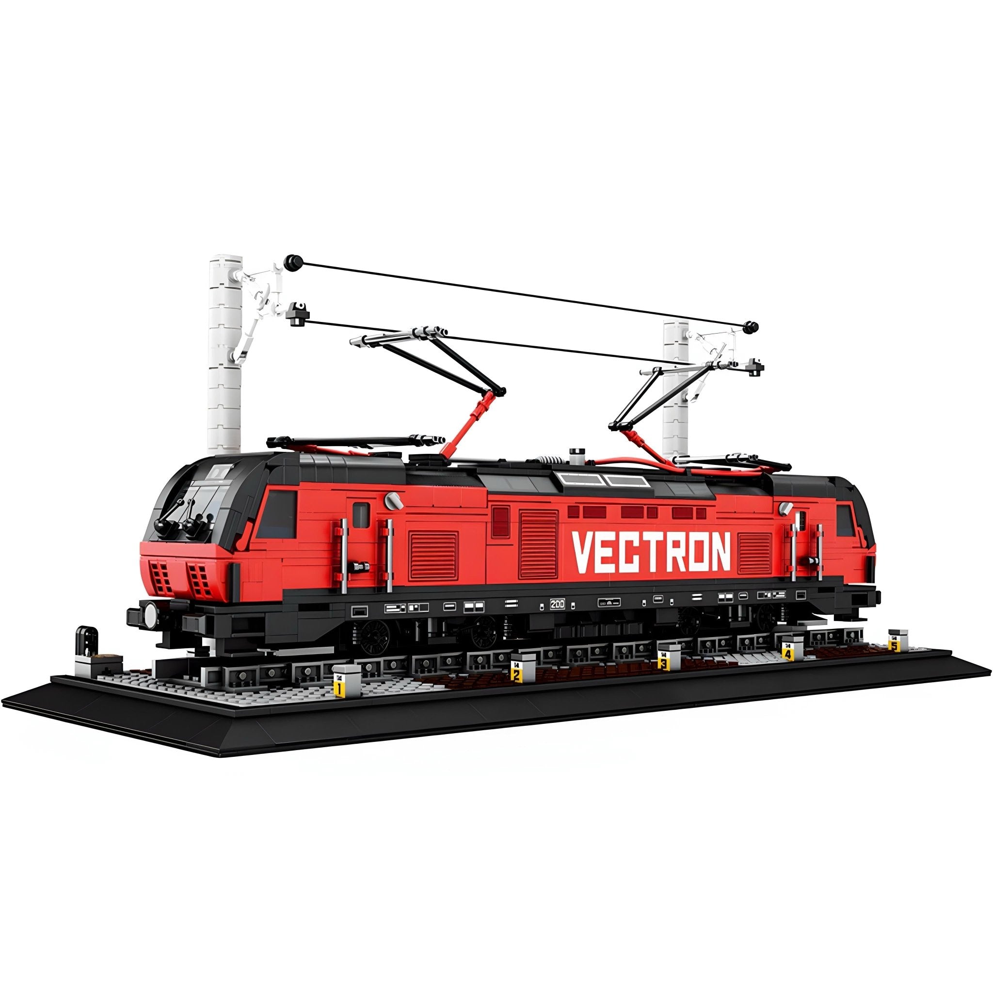 VECTRON ELECTRIC LOCOMOTIVE | 1888PCS - BRICKS LAB