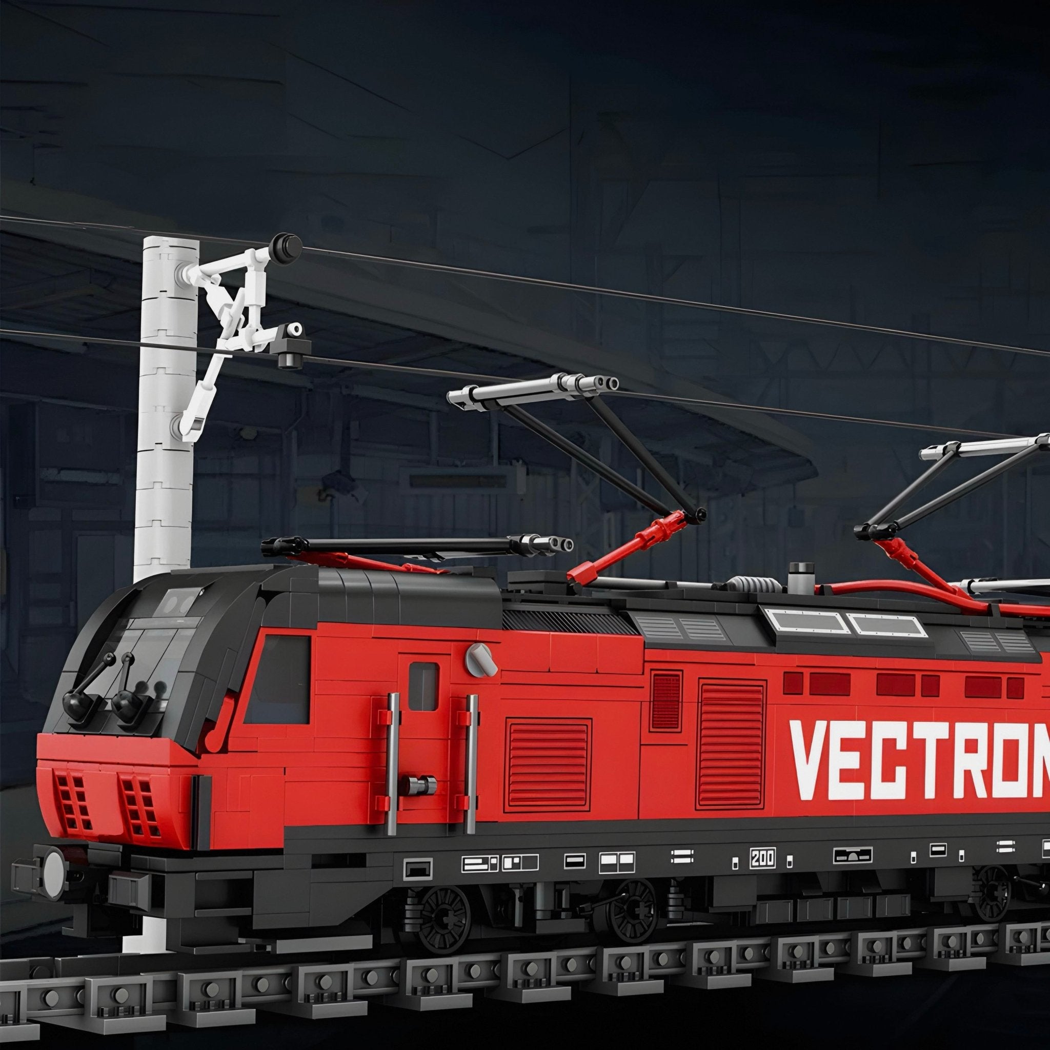 VECTRON ELECTRIC LOCOMOTIVE | 1888PCS - BRICKS LAB