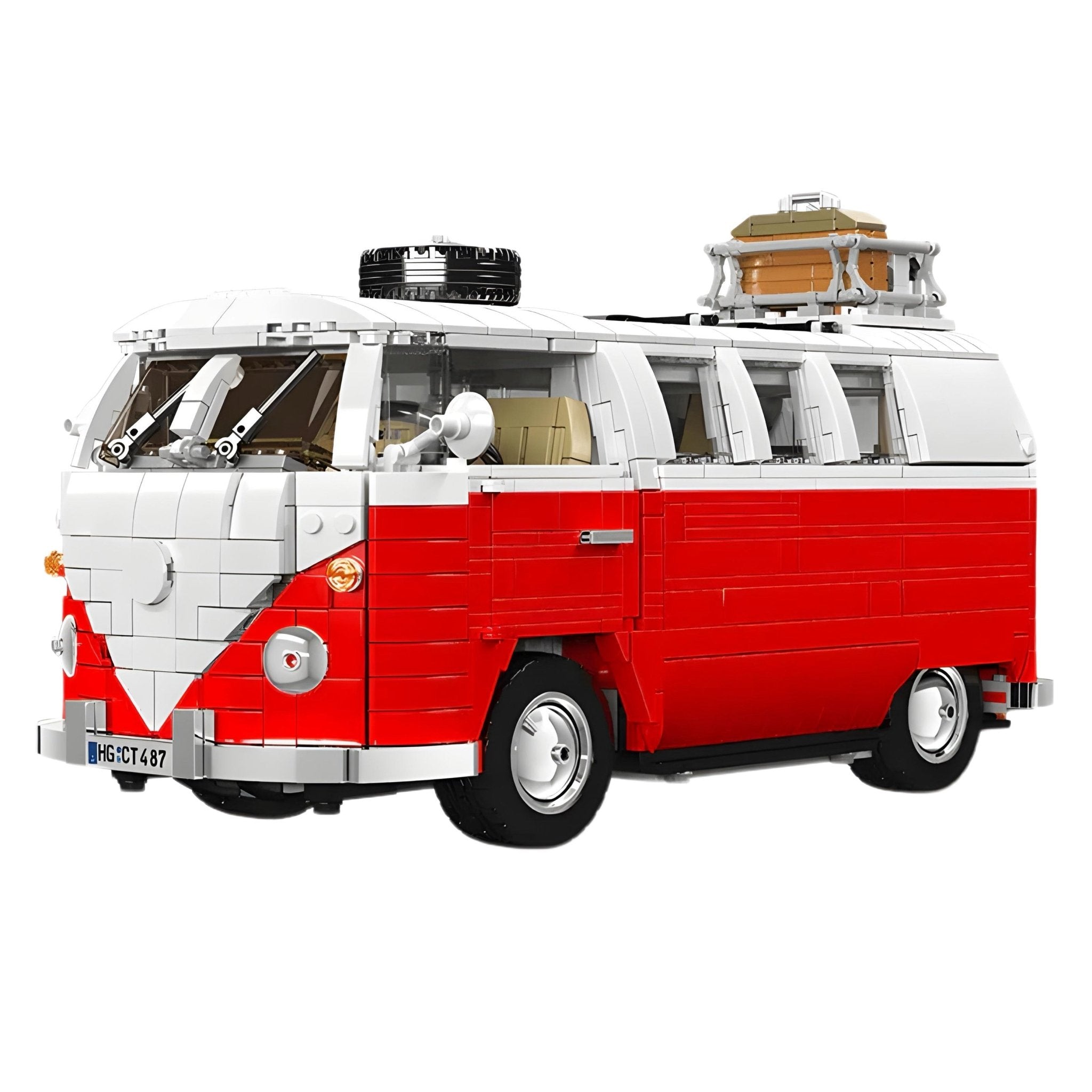 Vintage Campervan | 2055pcs - BRICKS LAB