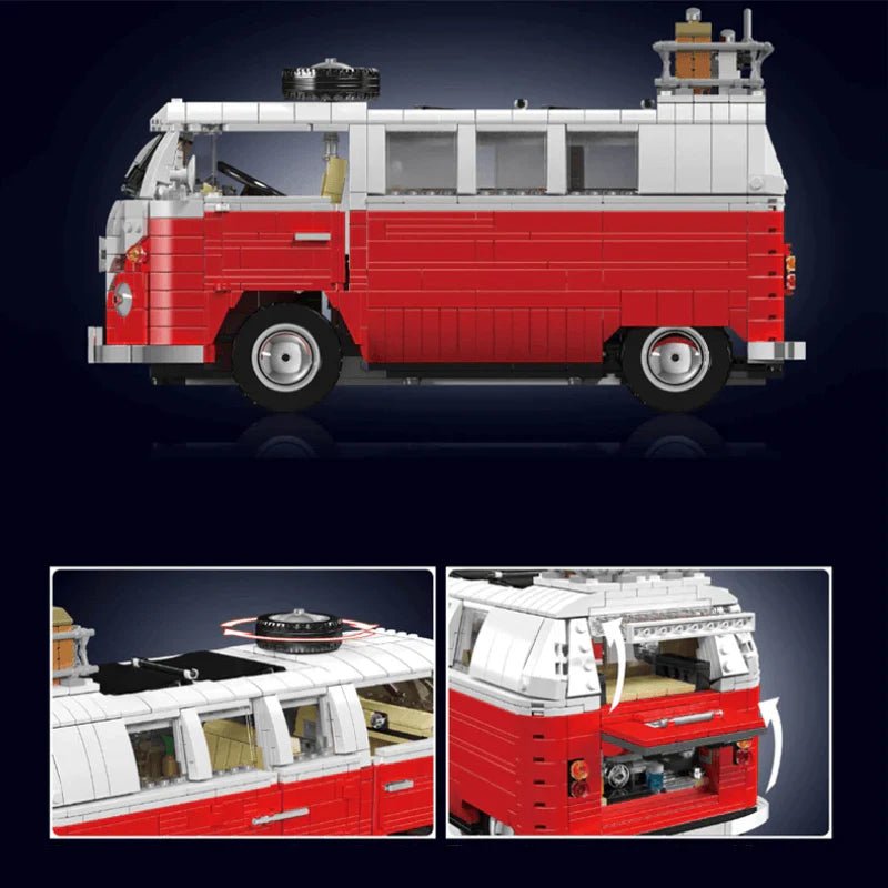 Vintage Campervan | 2055pcs - BRICKS LAB