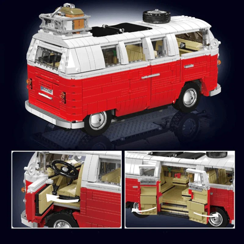 Vintage Campervan | 2055pcs - BRICKS LAB