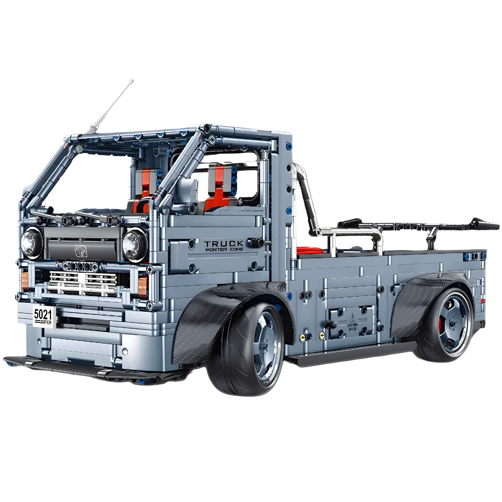 Widebody Japanese 2JZ Truck | 2492pcs - BRICKS LAB
