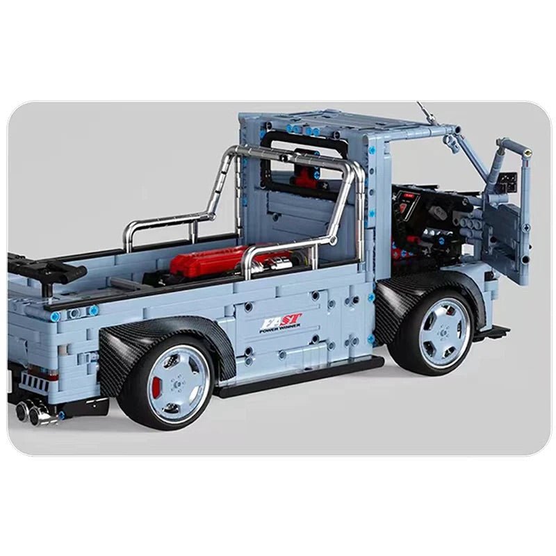 Widebody Japanese 2JZ Truck | 2492pcs - BRICKS LAB