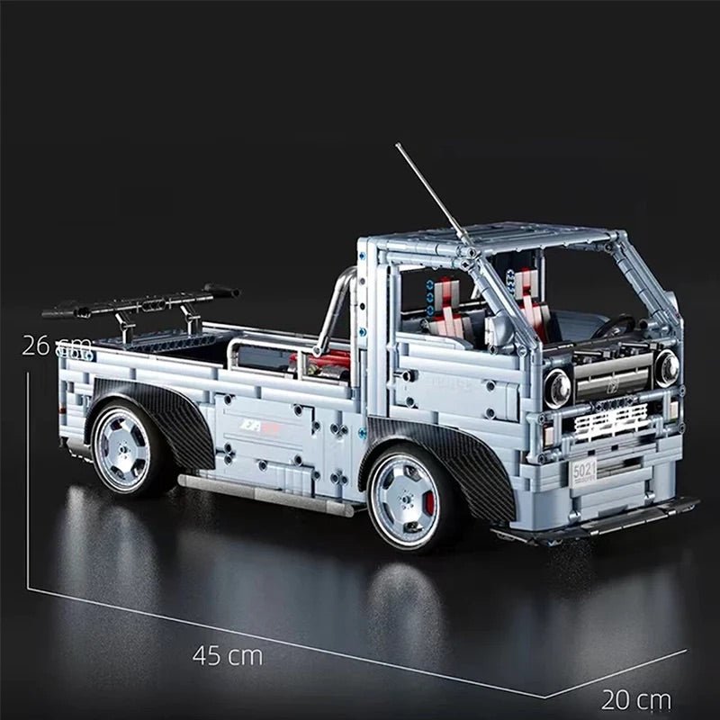 Widebody Japanese 2JZ Truck | 2492pcs - BRICKS LAB