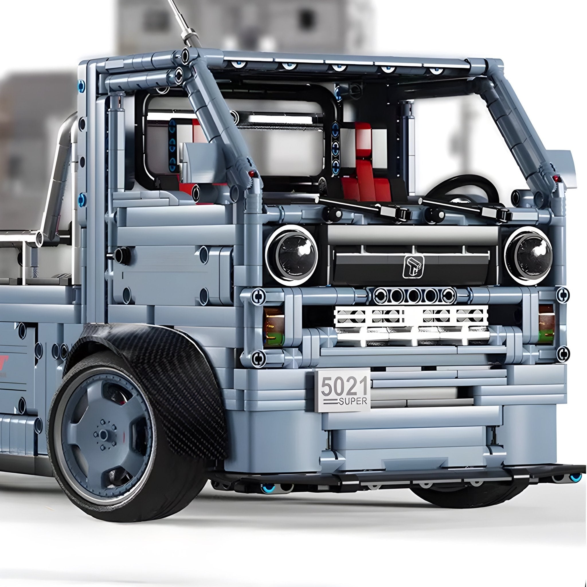 Widebody Japanese 2JZ Truck | 2492pcs - BRICKS LAB