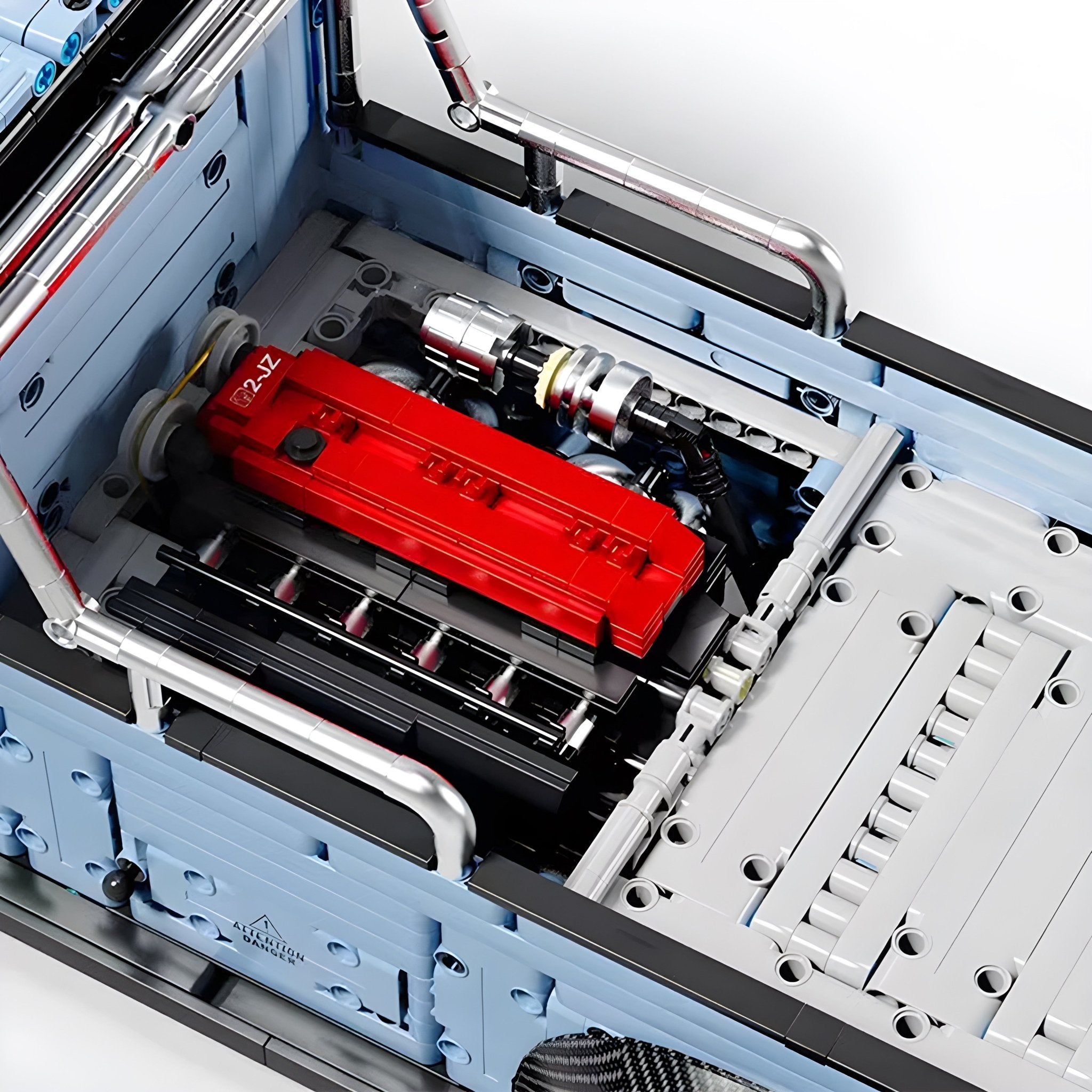 Widebody Japanese 2JZ Truck | 2492pcs - BRICKS LAB