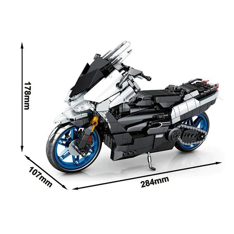 Yamaha TMAX 530 | 798pcs - BRICKS LAB